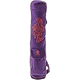 Gaiam Yoga Mat Bag – Full Zip Cargo Yoga Mat Carrier Bag – Adjustable Strap, Front & Back Pockets (25”L x 6” Diameter)