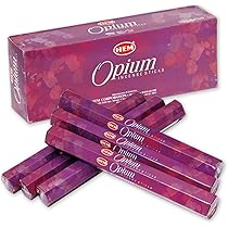 Amazon.co.jp: HEM(ヘム) オピウム OPIUM スティックタイプ お香 6筒