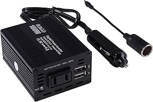 Amazon インバーター 12v Usb シガーソケット コンセント カーインバーター 150w 車載充電器 2ポート 車 充電器 Dc 12v Ac 100v 変換 電源 インバーター コンバーター 車 バイク