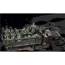 Amazon | Goodmoel 1/35 ベトナム戦争 アメリカ歩兵 樹脂製 兵士