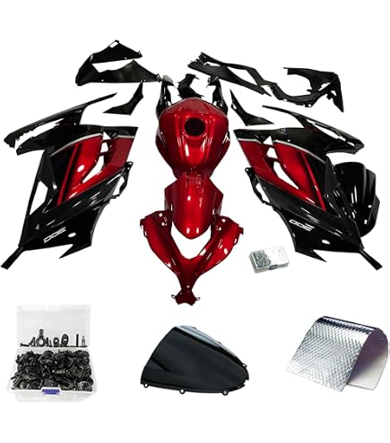Amazon | 無塗装 バイクフェアリングキット 適用カワサキ Kawasaki