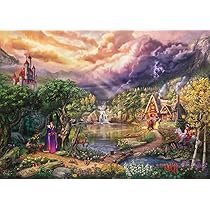 Amazon.co.jp: 1000ピースパズル:ディズニー:白雪姫と女王