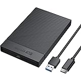 SAN ZANG MASTER 2.5インチ HDD ケース USB 3.1 6Gbps接続 SATA UASP対応 ssd ケース 2.5インチ 工具不要 HDD外付けケース 簡単着脱 ハードディスクケース9.5mm/7mm HDD/SSD対応 2