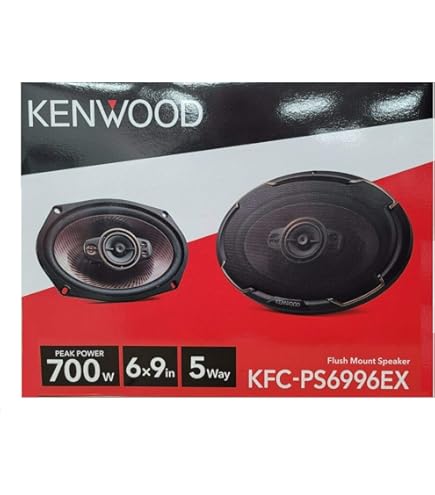 Kenwood 2-Way Speakers - Black, 16 cm : Amazon.com.au