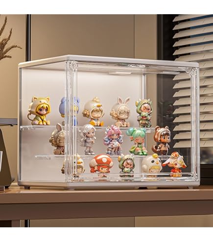 Amazon.co.jp: 3段 アクリル展示台 コレクションケース ディスプレイ