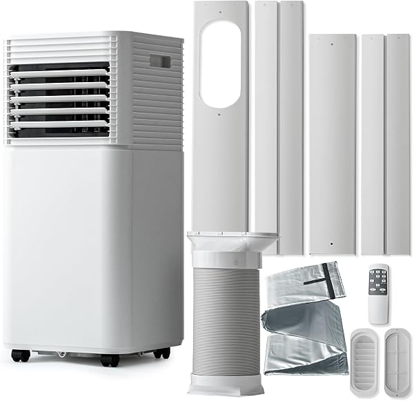 タンスのゲン スポットクーラー 家庭用【猛暑対応モデル】パワフル2.3kW 6-10畳 除湿機能 25L/日 断熱ダクトカバー付き【窓パネル×4 テラス窓にも対応!】移動式エアコン ポータブルクーラー 冷風機 スポットエアコン クーラー 熱中症 熱中症対策 79800000(119652) - 1
