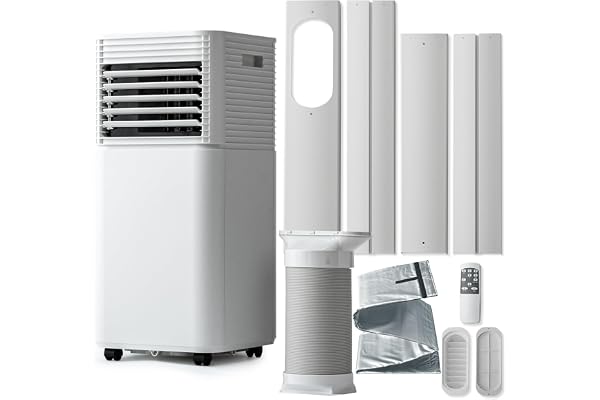 タンスのゲン スポットクーラー 家庭用【猛暑対応モデル】パワフル2.3kW 6-10畳 除湿機能 25L/日 断熱ダクトカバー付き【窓パネル×4 テラス窓にも対応！】移動式エアコン ポータブルクーラー 冷風機 スポットエアコン クーラー 熱中症 熱中症対策 79800000(119652)