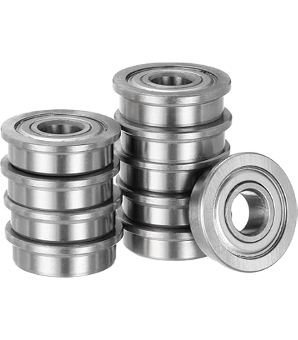 Amazon | uxcell フランジ付きボールベアリング F6701ZZ ダブル