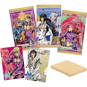 BANDAI ジョジョの奇妙な冒険 黄金の風 ウエハース2 (20個入) 食玩・ウエハース (ジョジョの奇妙な冒険 黄金…