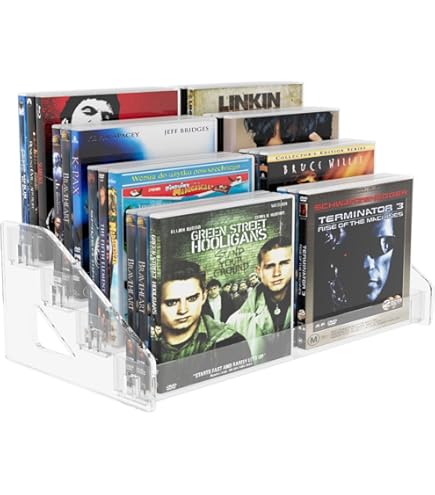 Amazon｜【F+Tres】CDスタンド アクリル 5ミリ厚 透明 ディスプレイ