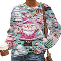 Ugly Christmas Sweater Dress For Women – Funny Reindeer Knit Pullover, Holiday Party Dress – Plus Size Available In Black, Red & More - View #2