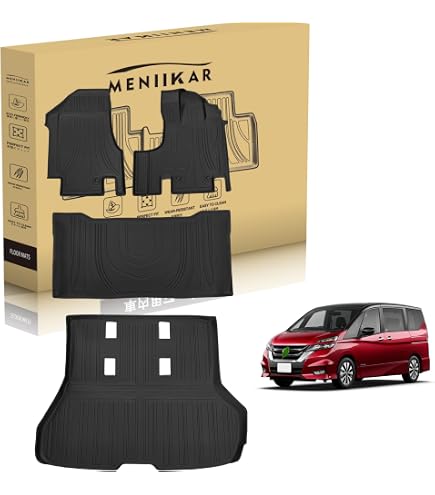 Amazon | ノーブランド品 C27セレナ3Dフロアマット運転席助手席防水