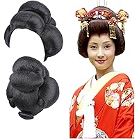 日本髪 鬘　つぶし　日本舞踊　大衆演劇　芸者 Amazon.co.jp: おいらん遊女日本髪かつら鬘 日本舞踊演劇芝居