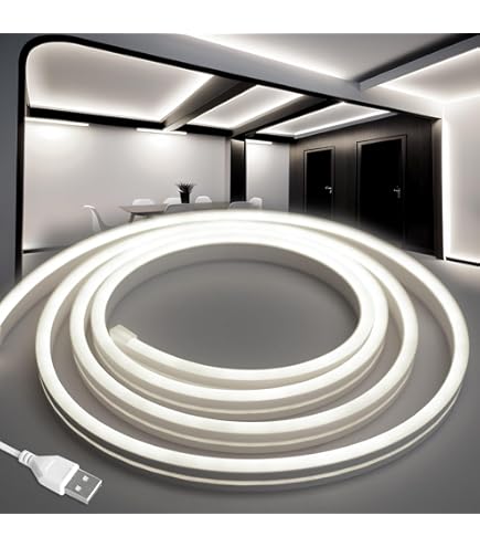 Amazon.co.jp: USB LED ネオンチューブライト イルミネーションライト