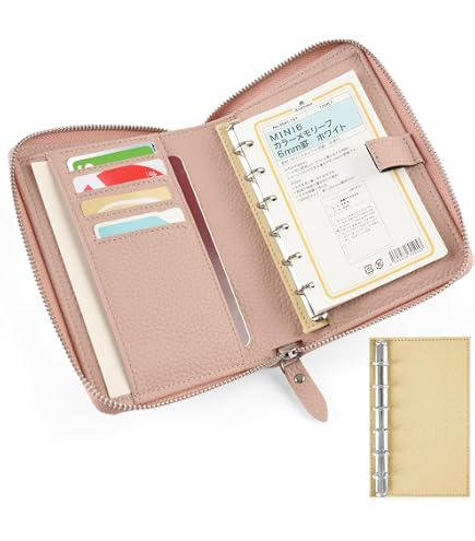 Amazon.co.jp: システム手帳 ルガトショルダー バインダーミニ6穴