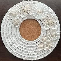 千羽鶴リース Amazon.co.jp: 白 折り鶴 千羽鶴 リース リボン付き 直径約21cm