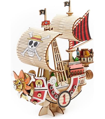 Wooden Art ki-gu-mi ワンピース 木製立体パズル オルゴール付き