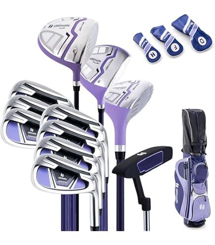 ♪❗️⛳️初心者レディースゴルフセット10本バッグ付き レディース 初心者向 豪華 ゴルフクラブ 10本 セット キャディ