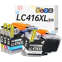 Amazon.co.jp: 【インクのチップス】 LC416XL 4色セット 大容量