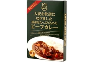 メッセージカレー「大変お世話になりました」×6個（中辛）[レトルト]