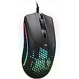 Glorious グロリアス モデルo V2 ゲーミングマウス 有線 ブラック RGB 26 DPI 6個プログラムボタン 光るマウス USB ゲーム用 軽量 Mouse gaming 国内正規品 (59g)