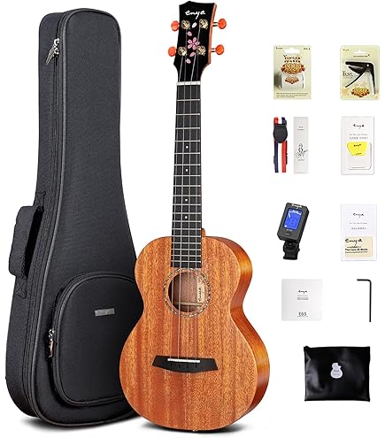 Amazon.co.jp: ENYA テナーエレキウクレレEUT-S1 全単板スプルース