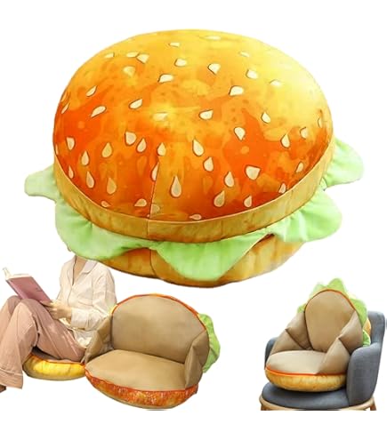 Amazon.co.jp: マクドナルド ビッグマック ハンバーガークッション 約