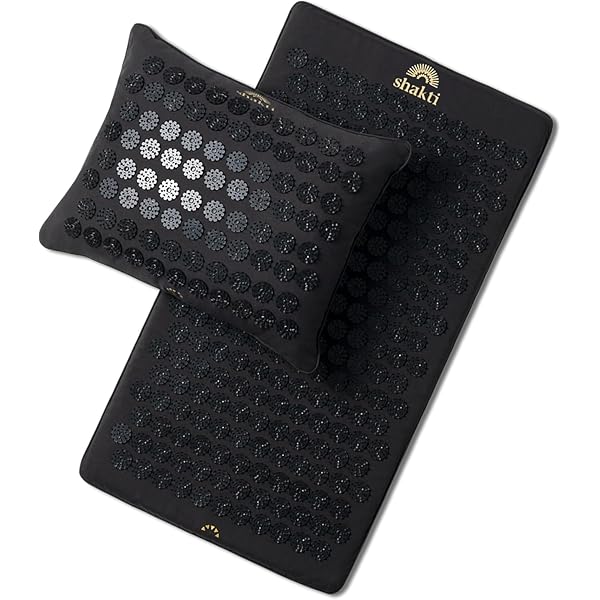 究極のシャクティセット　シャクティマット　オリジナル　ブラック　黒 Amazon.co.jp: 【正規品】シャクティ 指圧マット・枕 究極セット