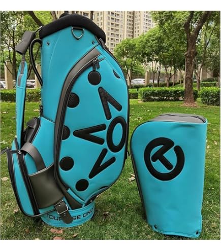ゴルフバッグ、キャディバッグ、ボストンバッグ、ゴルフ用品 Amazon | KCNN-キャディバッグ レザースポーツゴルフバッグ