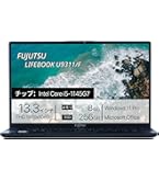 F② 富士通　ＦＭＶＵ34011　U9311/F Amazon.co.jp: 【整備済み品】 富士通 Fujitsu Lifebook U9311/F