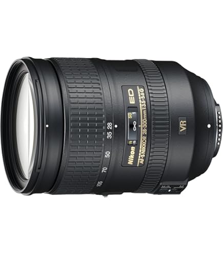 Nikon AF-S 55-300mm f4.5-5.6G DX ED VR, Black : Amazon.com.au