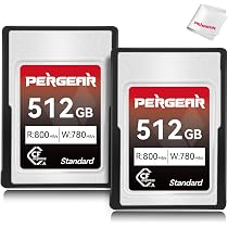 Amazon | PERGEAR CFexpress Type A メモリカード 512GB Standard