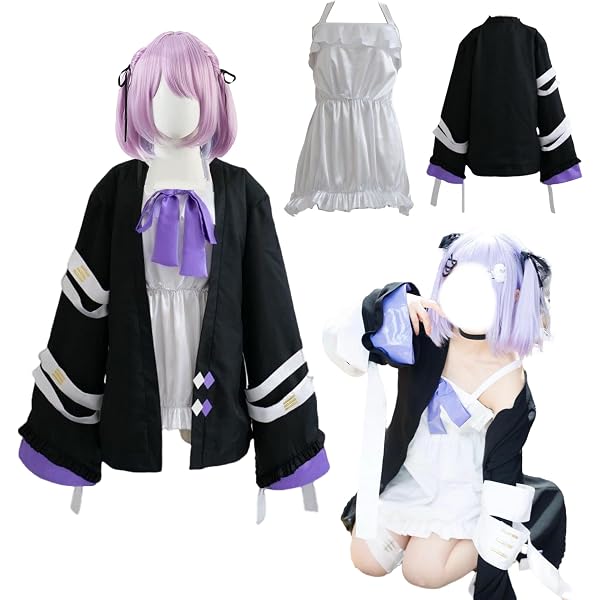 Amazon.co.jp: GGcosplay ぶいすぽっ！如月れん 初期 コスプレ衣装