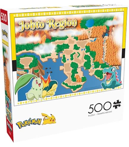 Amazon | Buffalo Games - ポケモン - 関東地方 - 大人のための500