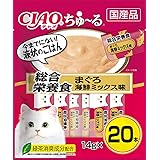 チャオ (CIAO) ちゅ~る 総合栄養食 まぐろ 海鮮ミックス味 20本