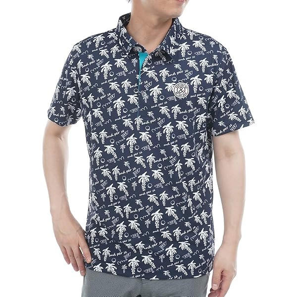 Amazon.co.jp: [アンパスィ] ポロシャツ メンズ ゴルフウェア