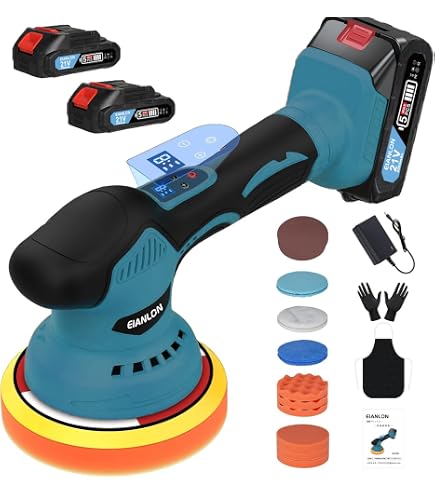 Amazon | マキタ互換 コードレスポリッシャー, 18V, 145mm, 8段変速