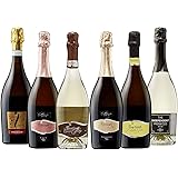 【Amazon.co.jp限定】 最高金賞受賞ワイナリーのイタリア辛口スパークリングワイン6本セット (スパークリング750mlx6) [イタリア/Amazon.co.jp限定/Curator's Cho