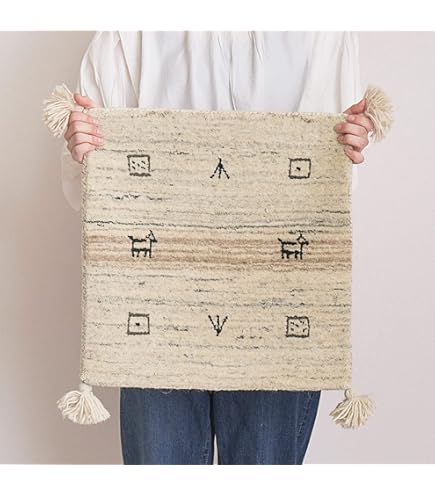 Amazon.co.jp: アフガニスタン手織り絨毯 手織りウール絨毯 201cm x