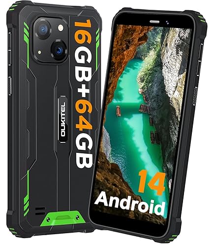 OUKITEL WP28E Rugged Phone Unlocked, 10600mAh Battery Cell