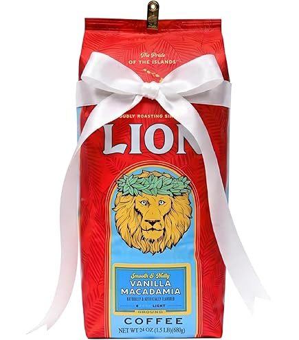 Amazon | ライオンコーヒー バニラマカダミア 徳用サイズ 680g(豆