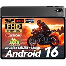 Amazon.co.jp: 【Android 16タブレット 10インチ Wi-Fiモデル