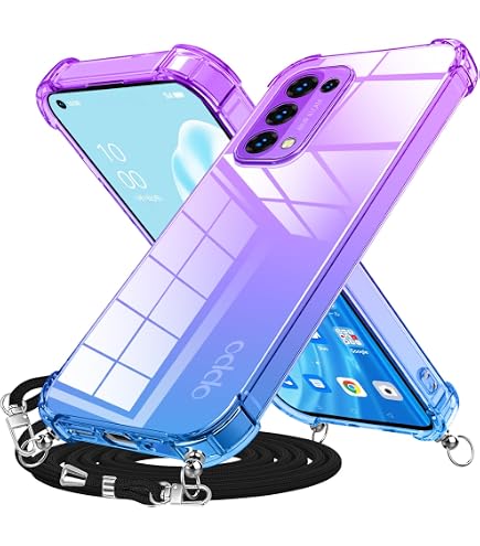 Amazon.co.jp: OPPO A54 5G ケース クリア ソフト TPU グラデーション