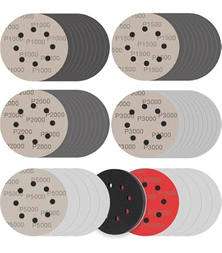 Amazon.co.jp: TRUSCO TG5-16 Disc Paper Type 5, Φ125x15.9mm, #16