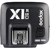 【Godox正規代理店】GODOX X1R C 2.4G 1/8000S 無線リモートフラッシュ受信機32 チャンネル TTL 無線リモートフラッシュ受信機 シャッターレリーズ キヤノンEOS カメラ適用(godox X1R)