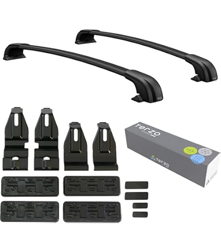 ノア ヴォクシー ZRR70 ZRR75 TERZO ルーフキャリア フット＋バー+取付金具のセット