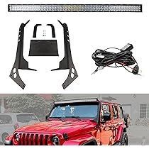 Amazon.co.jp: Motikvans ラングラー フロントルーフ 52インチ LED 