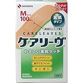 【ニチバン】ケアリーヴ Ｍサイズ １００枚 ×５個セット