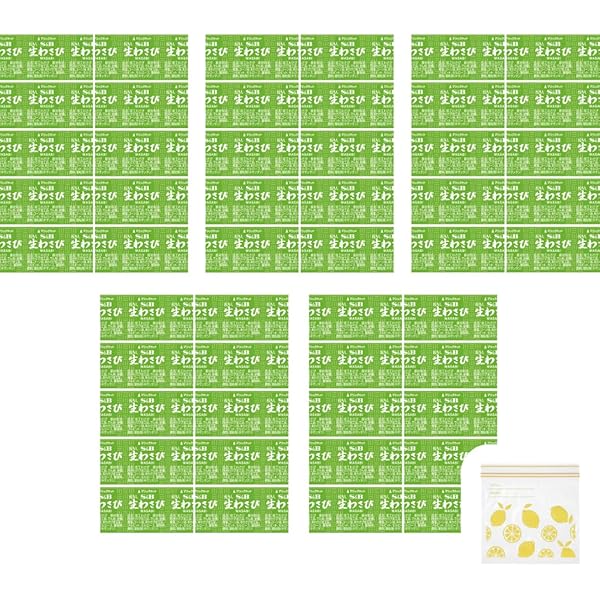 Amazon | マルイ 本わさび 2.5g 100袋 業務用 小袋 小分け 寿司