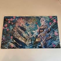 Amazon.co.jp: MTG 放浪皇の夏祭り プレイマット : おもちゃ